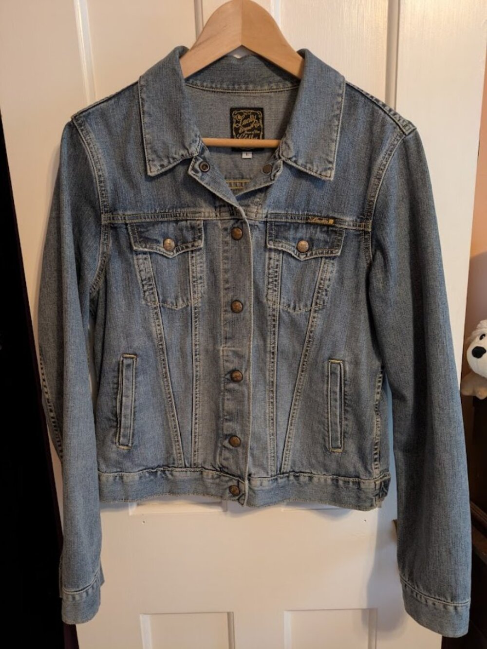 Lucky Brand Classic Jean Jacket Size L